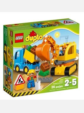LEGO Duplo 10812 Truck & Tracked Excavator